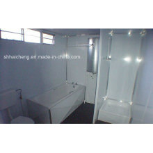 Salle de bains de conteneur portable préfabriquée pour location certifiée (shs-fp-bathroom006)